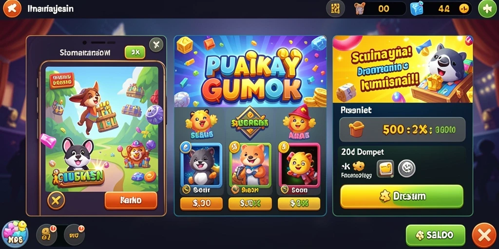 Setiap level menantang dan penuh kejutan.