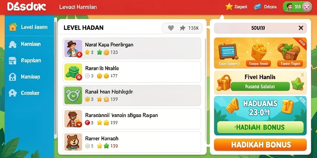 Fitur kustomisasi karakter yang beragam dan menarik.